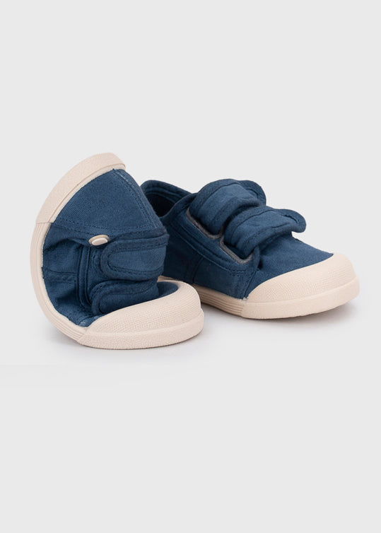 LONA VELCRO SHOE - MARINE