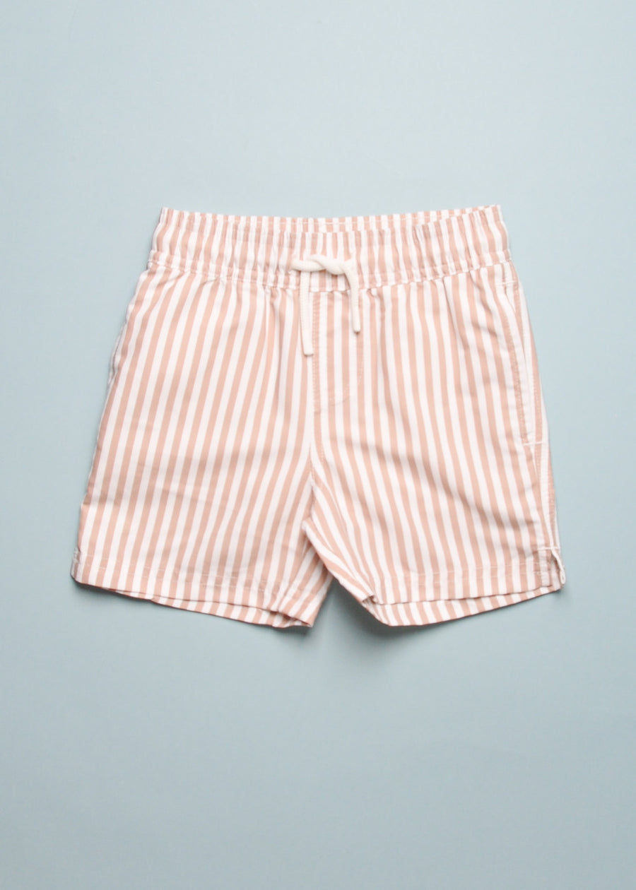 STRIPED SWIM TRUNKS