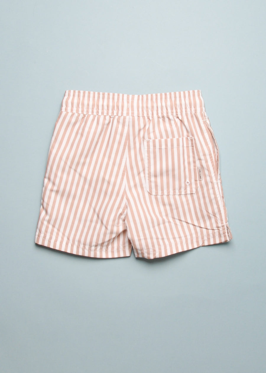 STRIPED SWIM TRUNKS