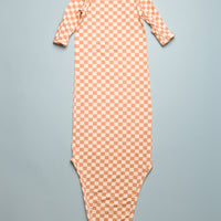 CHECKERED SLEEPER GOWN