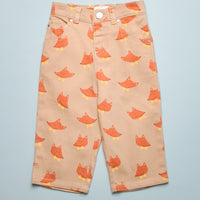 FOX PRINT PANTS