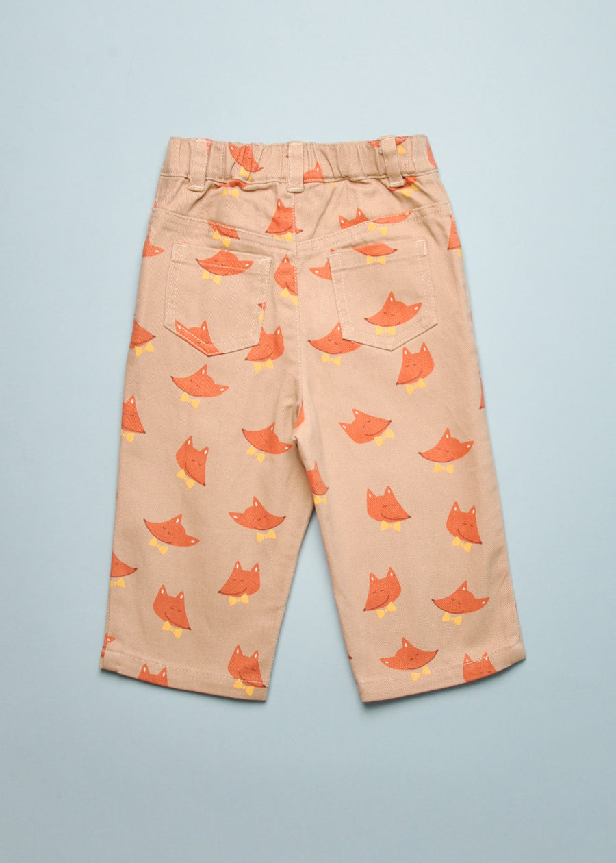 FOX PRINT PANTS