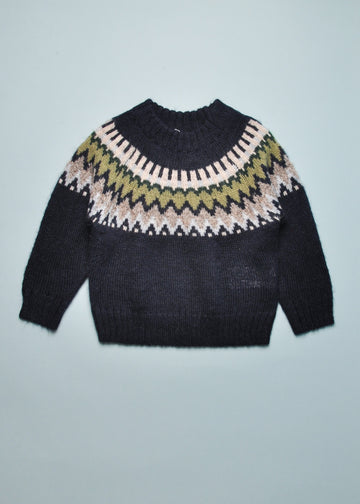 BAE FAIRISLE SWEATER - BLUE