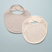 JERSEY SNAP BIB - 2 PACK