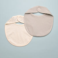 JERSEY SNAP BIB - 2 PACK