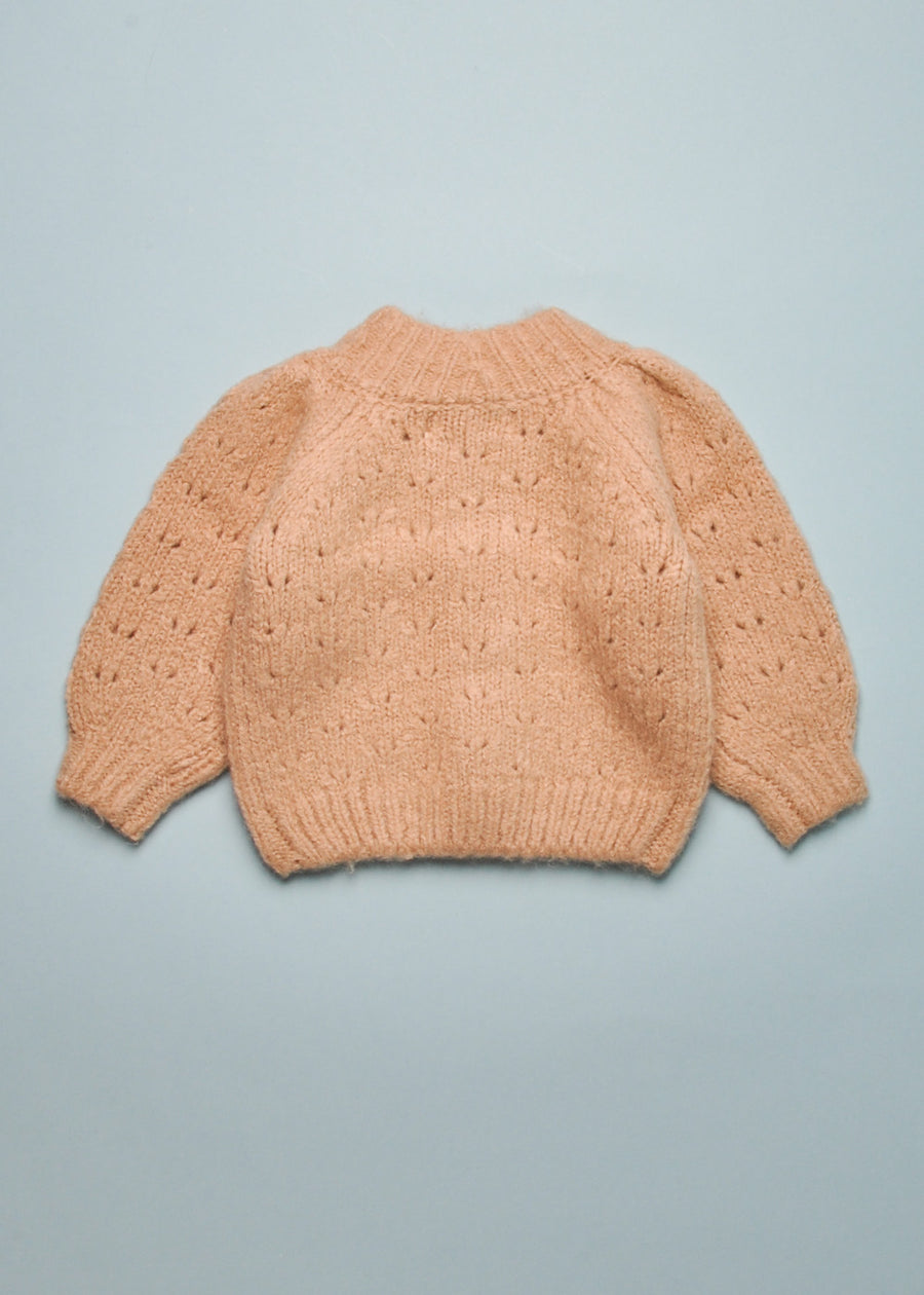 TULIP CARDIGAN - SAND