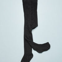 SIRA RIBBED TIGHTS - ANTHRACITE