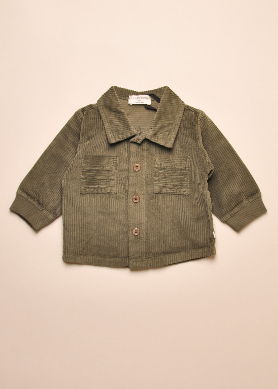 PELAI BUTTON DOWN - OLIVE