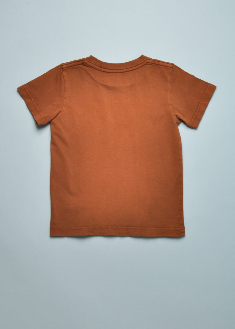 MNSTR TEE - WASHED ALMOND