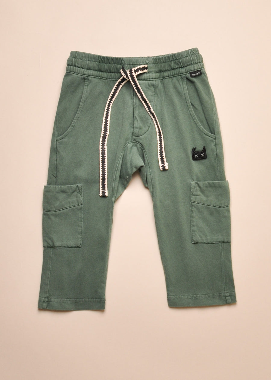 JARGO PANTS - WASHED GREEN