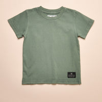 MNSTR TEE - WASHED GREEN