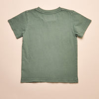 MNSTR TEE - WASHED GREEN