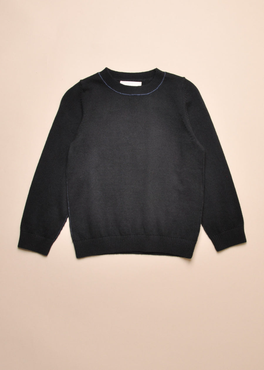 TOBI SWEATER - BLUE BLACK