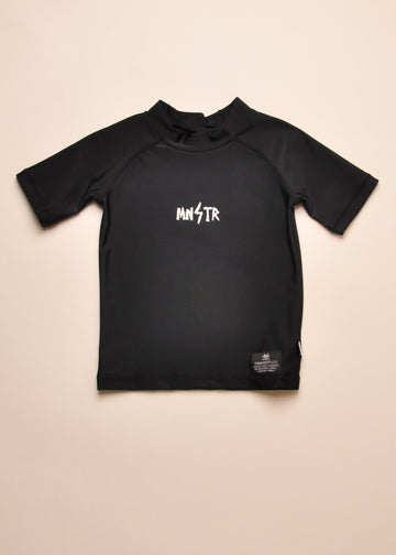 MNSTR RASHGUARD - BLACK