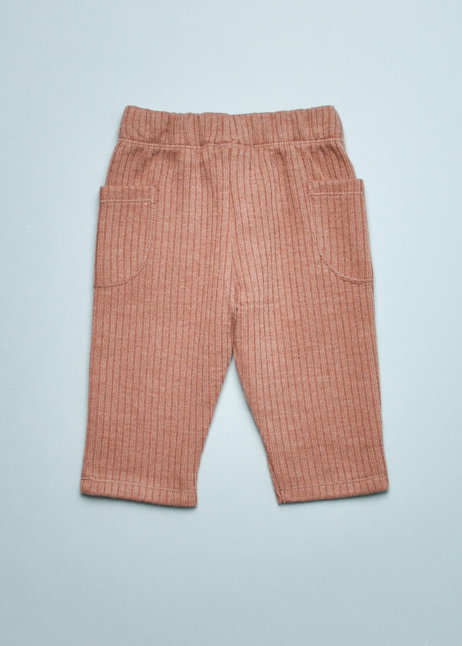 RIBBED BABY TROUSERS