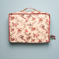 ORCHID QUILTED SUITCASE