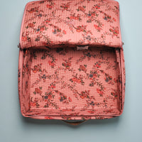 ORCHID QUILTED SUITCASE