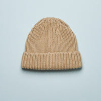 CHUNKY KNIT BEANIE - OLIVE