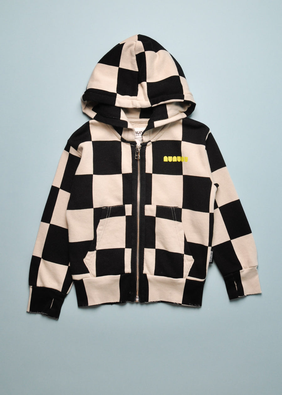 CHECKMATE ZIP HOODIE