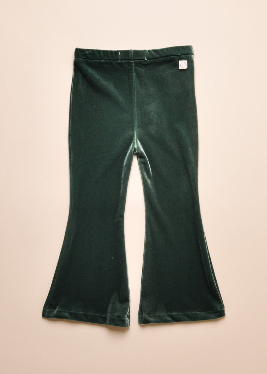 VELOUR FLARE PANT