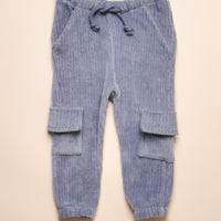 CARGO VELOUR PANTS