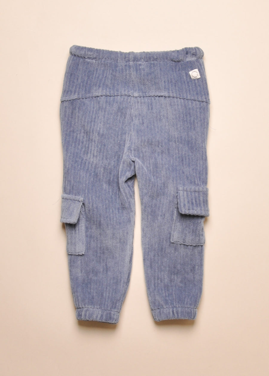 CARGO VELOUR PANTS