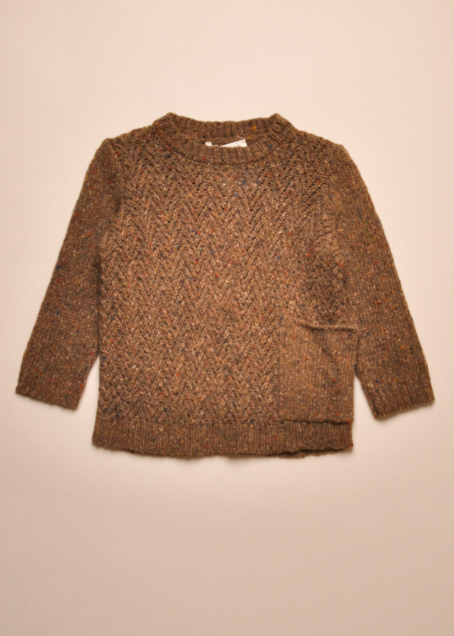 KNIT PULLOVER SWEATER