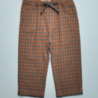 CHECK WOVEN PANT