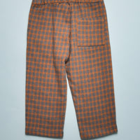 CHECK WOVEN PANT