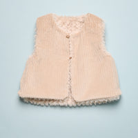 FAUX FUR REVERSIBLE VEST