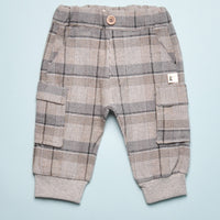 PLAID TROUSER JOGGERS