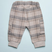 PLAID TROUSER JOGGERS