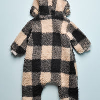 FUZZY CHECK COVERALL