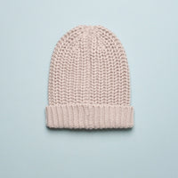 CHUNKY KNIT BEANIE - FOG