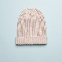 CHUNKY KNIT BEANIE - FOG