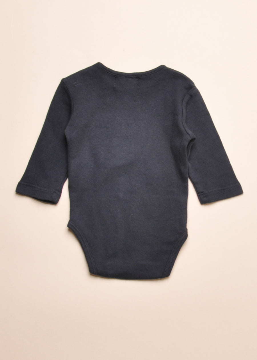 SASHA SOFT ONESIE - NAVY