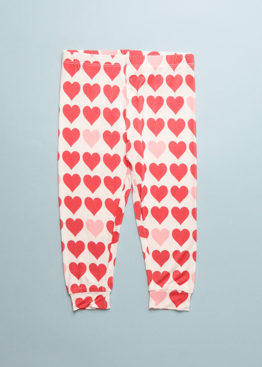 TINY HEARTS BAMBOO PJ SET