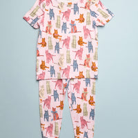 TABBY CATS BAMBOO PJ SET