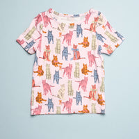 TABBY CATS BAMBOO PJ SET