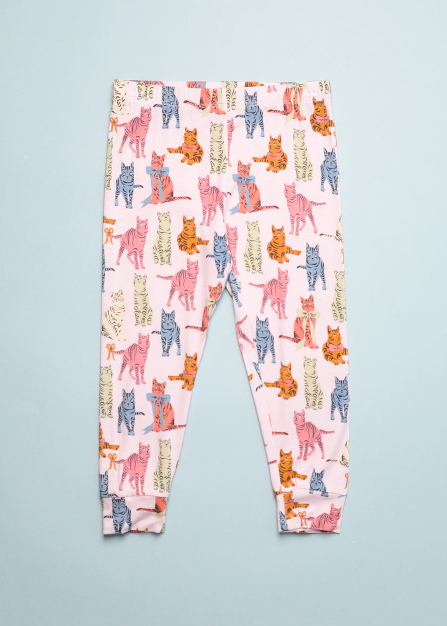 TABBY CATS BAMBOO PJ SET