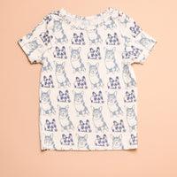 BLUE CORGIS BAMBOO PJ SET