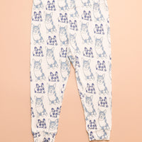 BLUE CORGIS BAMBOO PJ SET