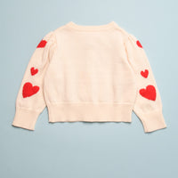 CONSTANCE HEARTS CARDIGAN