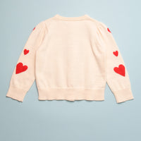 CONSTANCE HEARTS CARDIGAN