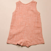 MAVERICK GINGHAM ROMPER