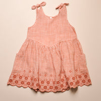 GINGHAM SUMMER DRESS