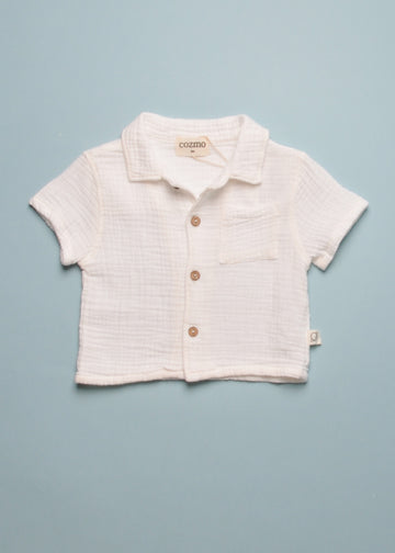 ABEL BUTTON DOWN - IVORY