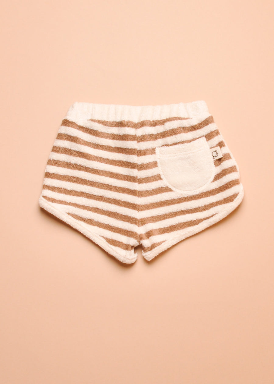 ELIO SHORTS - COFFEE