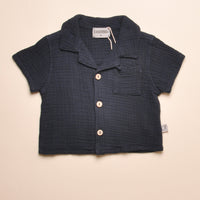 ABEL BUTTON DOWN - NAVY