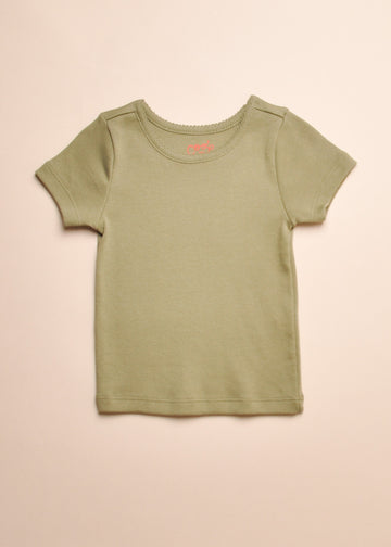 SEESAW TEE - OLIVE